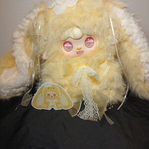 Yooki 400% V4 BUNNY FLORAL FRAGMENTS SERIES SUNFLOWER WITH GLITTER EYES